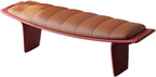 Modern Upholstered Long Bench for Living Room and Home Use Leather for Bedroom and Bed end Entryway(Small)