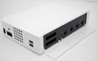 BOXED Nint endo Wii RVL-001 Console - White Retro Gaming System with Up-To-Date Wii-Mote Controller Bundle (Renewed)
