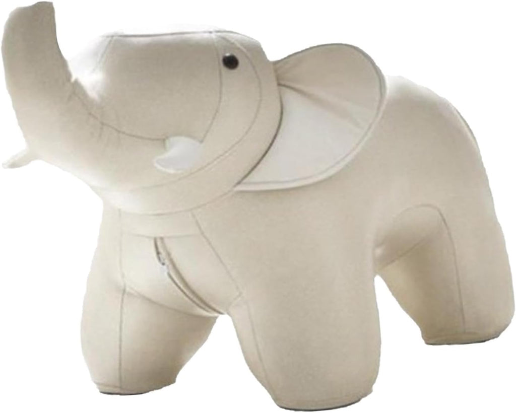 Animal Footstool Elephant Ottoman for Kids for Bedroom Living Room Decor