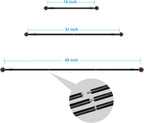 Garden Flag Hanger Banner Holder Wall Flag Hanging Pole House Deco Hanging Rod (48")