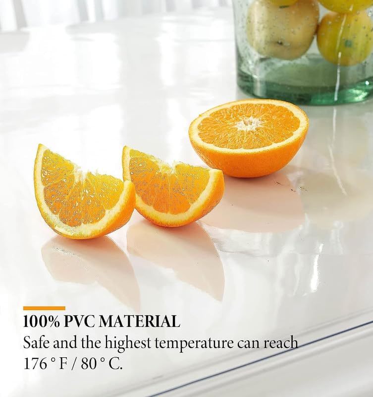 Deep Dream 2mm Thick Clear Table Cover Protector 36 x 60 Inch, Plastic Table Cover Rectangle, PVC Clear Table Protector, Desk Protector Mat for Dining Room Table