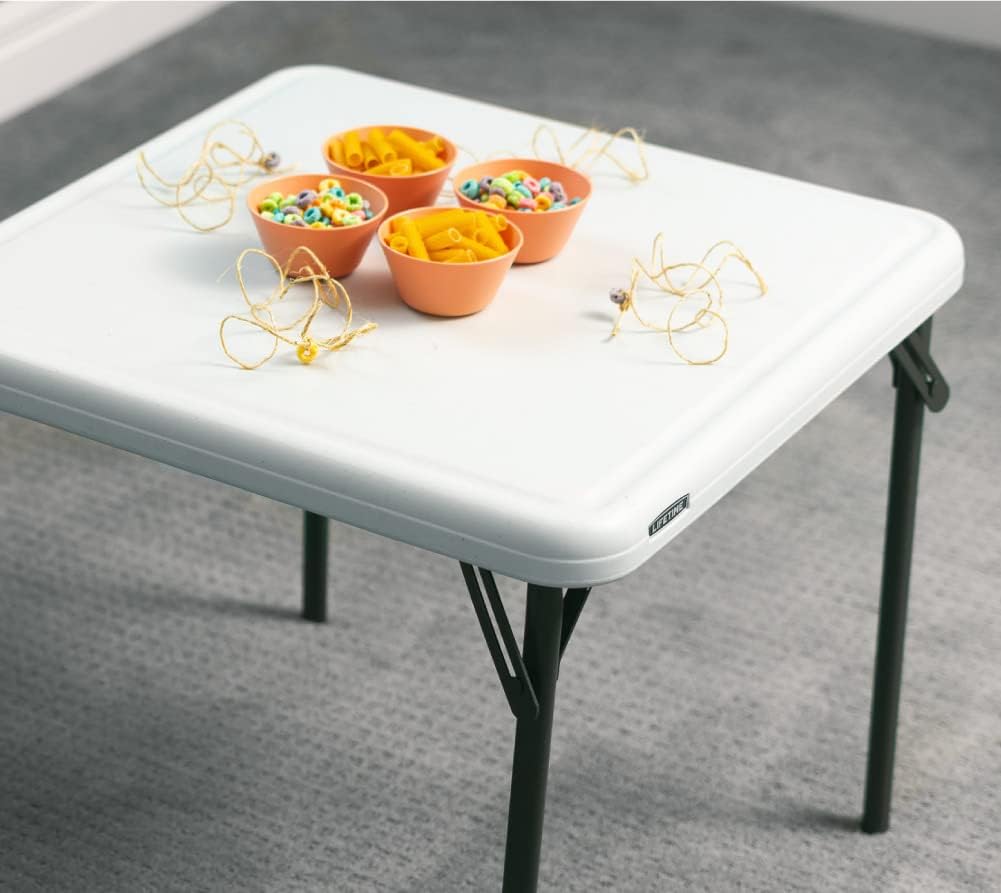 LIFETIME 80425 Kids Folding Table, Almond, 24"