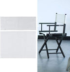 Zerone 1 Set Directors Chair Replacement, Director Chair Coers Chair Replacement Cloth Home Supplies Furniture Accessories, Director Chair Replacement for Home Director Chair (White)