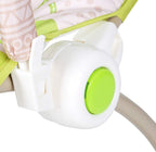 Baby Chair Detachable Soft Baby Rocking Chair Cradle with Two Toys