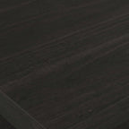 Furnifact Espresso, End Side Table, Wood Construction, Open Shelf, Durable Home Design, Warm Stylish Finish, Quality Build for Home