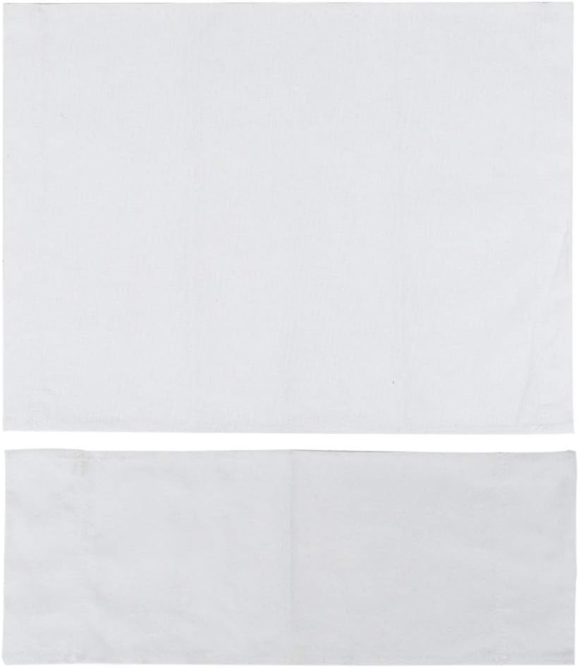 Airshi Furniture Accessories Seat Fabric Canvas Soft Chair Cover Seat Director for Daily Chair (White)
