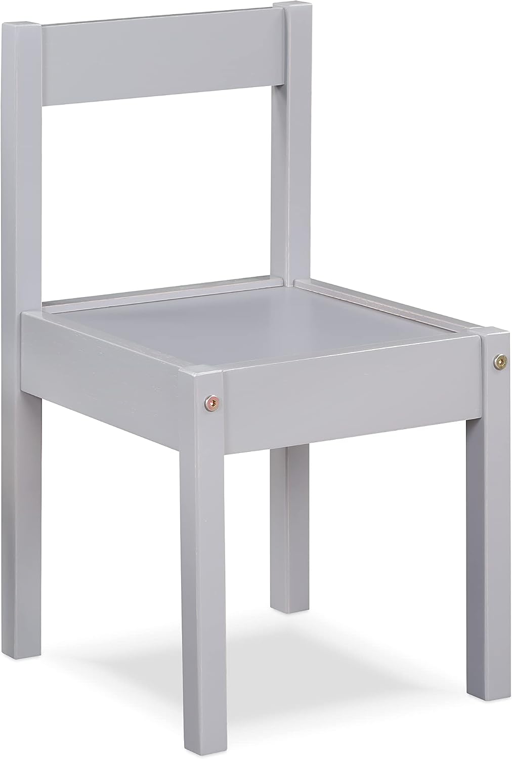 3 Pcs Dry Erase Table Two Chair Set, Gray