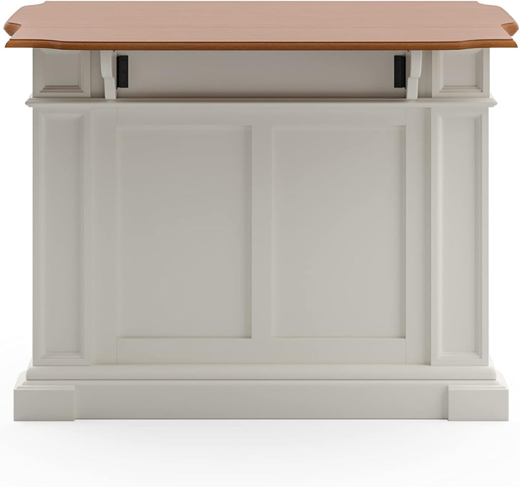 homestyles Americana Off-White Kitchen Island