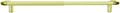 Umbra Twilight Curtain Rod Set – Wrap Around Design Ideal for Blackout or Room Darkening Panels, 28 to 48 Inches, Gold