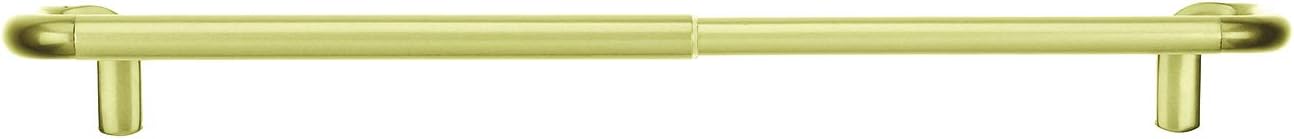 Umbra Twilight Curtain Rod Set – Wrap Around Design Ideal for Blackout or Room Darkening Panels, 28 to 48 Inches, Gold