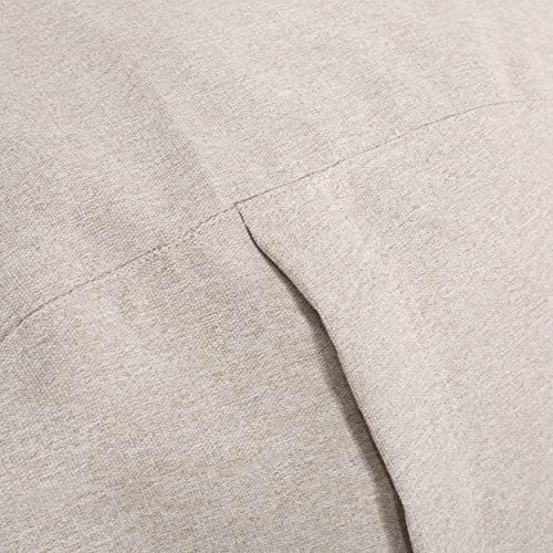 Christopher Knight Home Hudgeons 6.5 Foot Striped Bean Bag - Natural/Brown Stripes