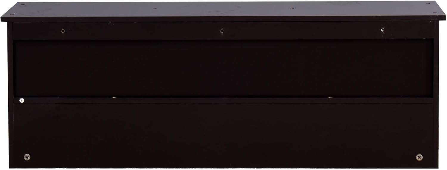 Modern Entryway Wall Mounted Coat Rack, with 4 Dual Hooks Living Room Storage Shelf,for Kitchen Home