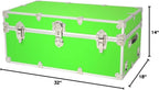 Rhino Trunk & Case Armor Trunk, Large, Neon Green (RAL-NG)