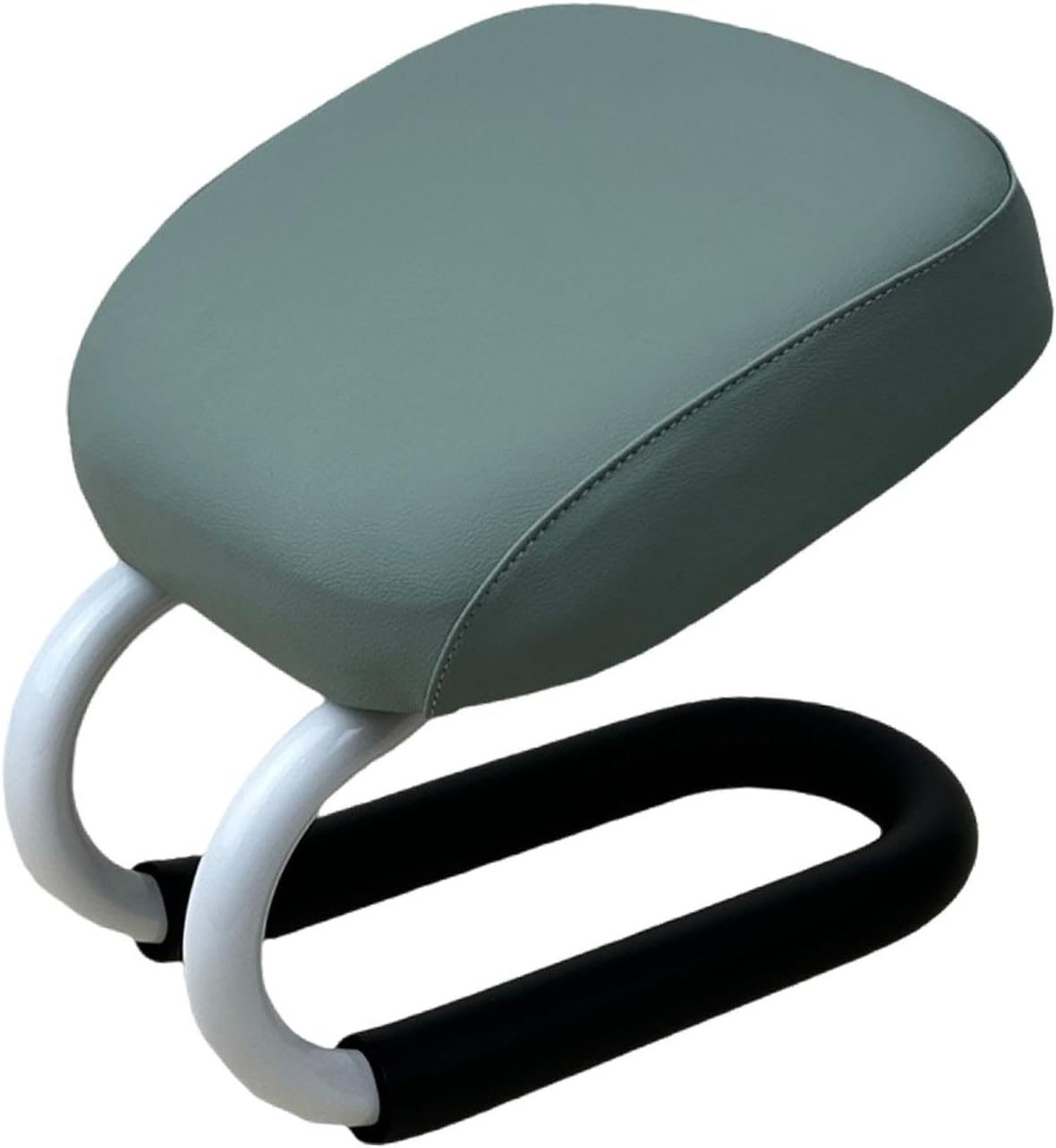 Kneeling Meditation Stool Portable Meditation Chair Ergonomic Prayer Bench PU Leather Sponge Stable Base Suitable for Women Adults Meditation Prayer