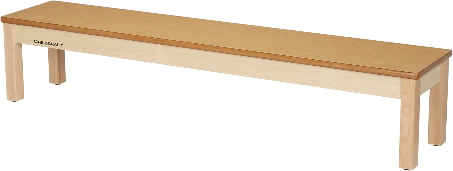 Casafoyer Childcraft Wall Bench, 12 Inch Seat Height | (2 Units)