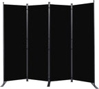 Room Divider 6FT Portable Room Dividers and Folding Privacy Screens, 88'' W Fabric Divider for Room Separation, 4 Panel Partition Room Dividers Screen