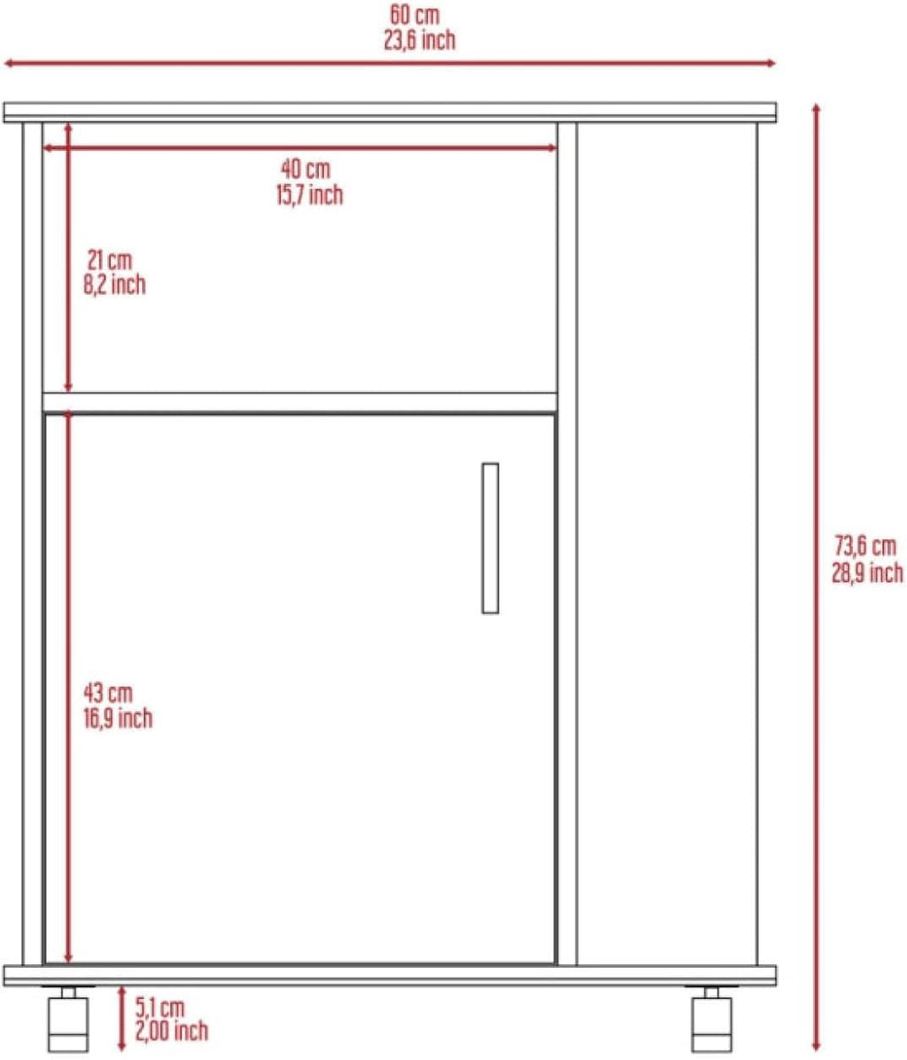 Clayton Kit Lower Microwave Cabinet