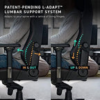 Secretlab Titan Evo Artic White Gaming Chair - Reclining, Ergonomic & Comfortable Computer Chair with 4D Armrests, Magnetic Head Pillow & 4-Way Lumbar Support - White - Fabric