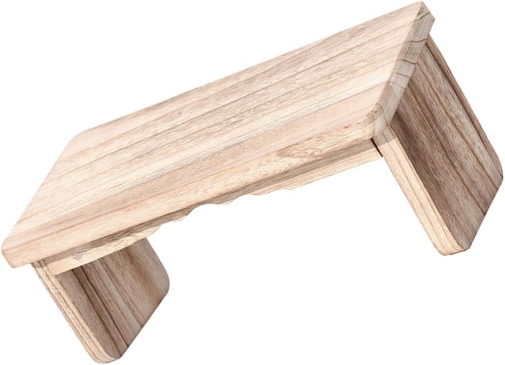 Veemoon Wooden Meditation Stool for Prayer and Kneeling with Foldable Design, Portable and Ergonomic Seat to Enhance Meditation Practice at Home or Park