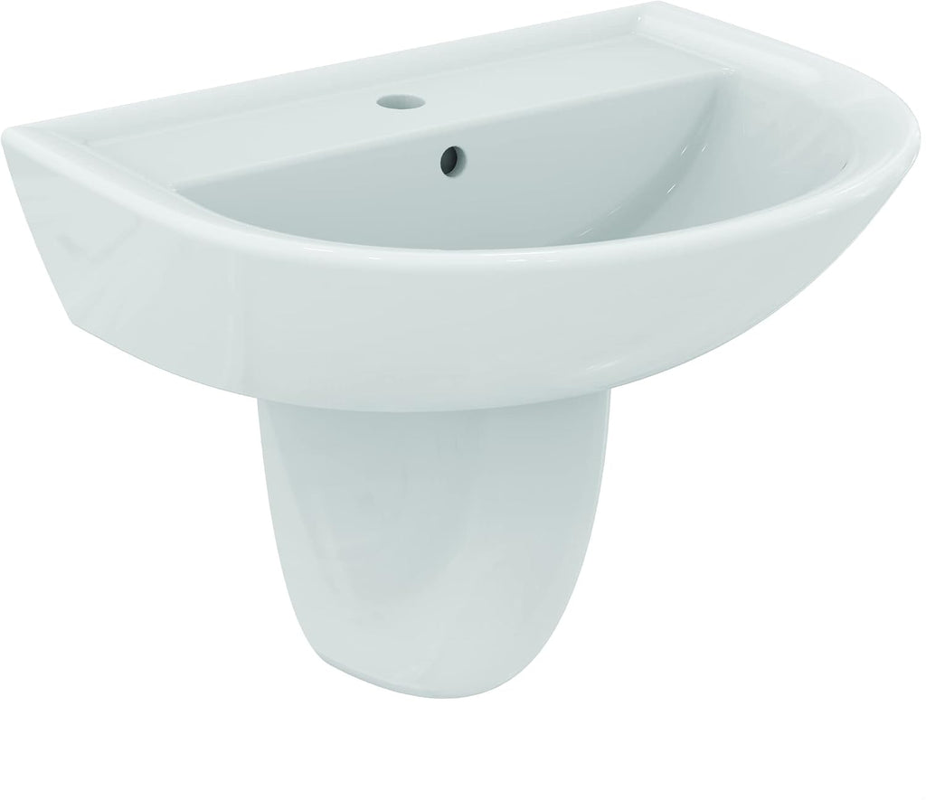 Ideal Standard - Eurovit Washbasin 600x470mm Single Hole - White