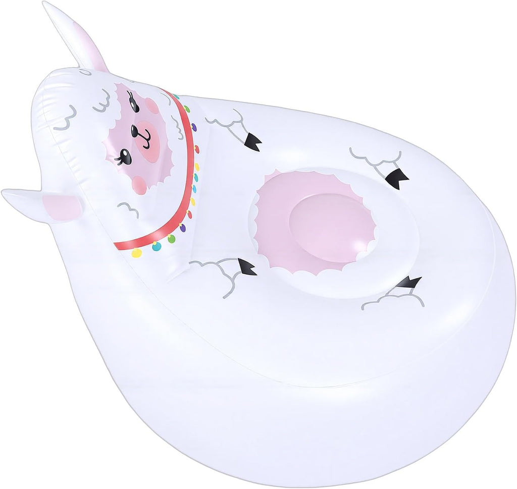 Zopsc Kids Inflatable Shape Chair Easy Inflation and Deflation for Beach Park Travel