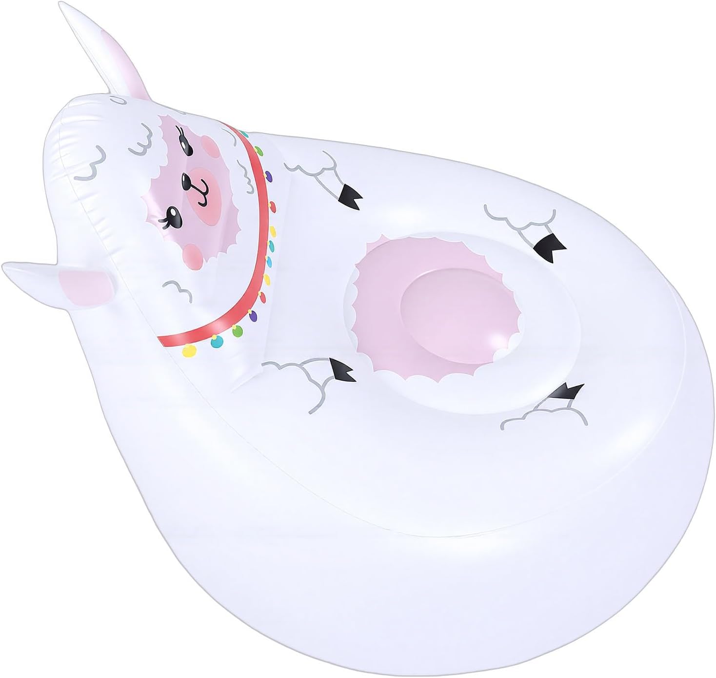 Zopsc Kids Inflatable Shape Chair Easy Inflation and Deflation for Beach Park Travel