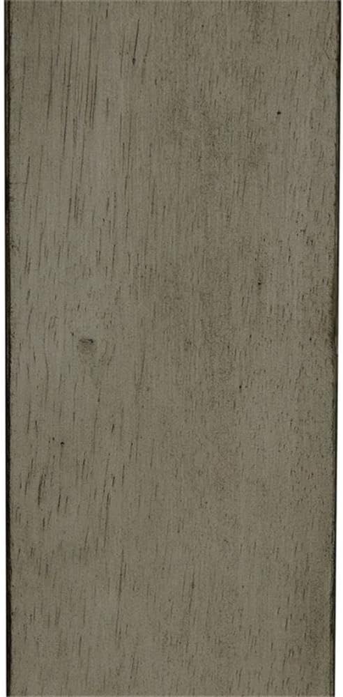 Pemberly Row Square Marble End Table, 22 x 22 x 25 in, Natural White Marble Top, Dark Gray Wood Base, Contemporary Design, Stylish Support Legs for Living Room or Bedroom Decor