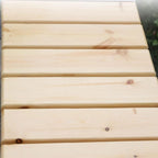 Patio Benches for Outdoors Outdoor Benches, Shopping Mall Seats, Square Community Solid Wood Leisure Public Backrest Garden Benches for Outdoors