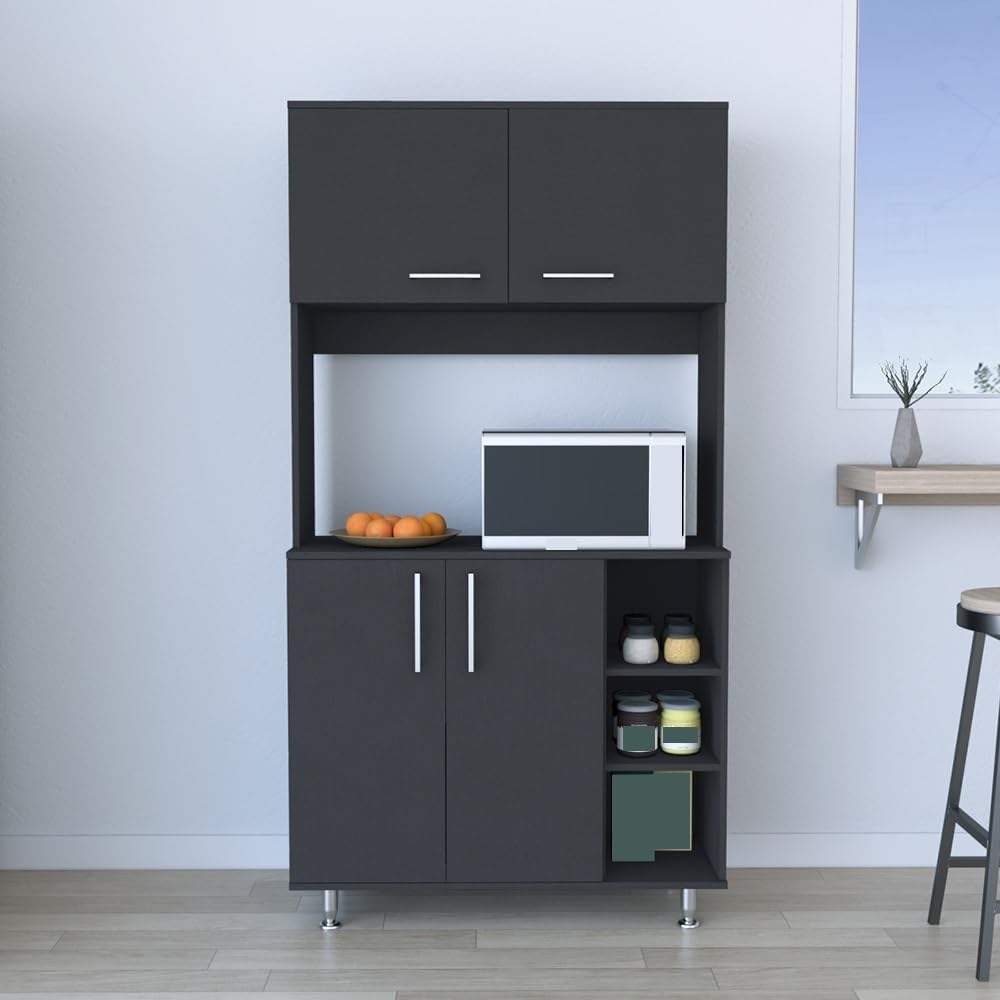 Pantry Cabinet Wine Sideboard, Freestanding Storage Locker for Kitchen Living Room,for Kitchen Home
