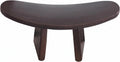 Mindful Kneeling Stool Solid Wood Wooden Kneeling Bench Smooth Home Seating, Brown, Large 42 21 20 CM