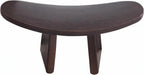 Mindful Kneeling Stool Solid Wood Wooden Kneeling Bench Smooth Home Seating, Brown, Large 42 21 20 CM