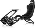 Trophy Sim Racing Cockpit | High Performance Racing Simulator Cockpit | Supports Direct Drive | Compatible with All Steering Wheels & Pedals on the Market | Supports PC & Console | Black