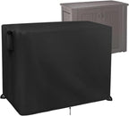 Outdoor Storage Cabinet Cover, 47" x 25.6" x 37.8",Waterproof& Dustproof Cover for Rubber maid Decorative Outside Organization, Protective Covers for Patio Storage Shed