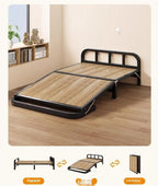 Camping Bed Folding Bed, Single, Portable, Temporary Household Folding Bed(Medium)
