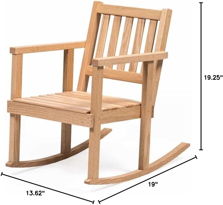 Lehman's Eli & Mattie Amish Handcrafted Little Child Wooden Rocking Chair