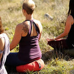 Hugger Mugger Zafu Meditation Cushion - Support in Cross-Legged Sitting, Buckwheat Filled, Durable Fabric, Convenient Handle, Handmade in USA
