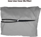 Round Giant Bean Bag Chair’s Inner Liner for Adults Kids (Without Bean Bag Cover and Filling), Inner Liner Only (5FT)
