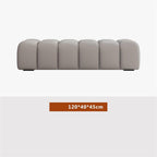 Modern Fabric Bed end Bench Long Bedroom Dressing Room Sofa Entryway(Large)