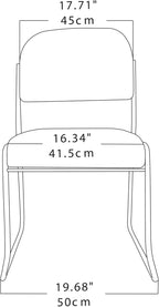 Realspace® Sled-Base Stacking Chair