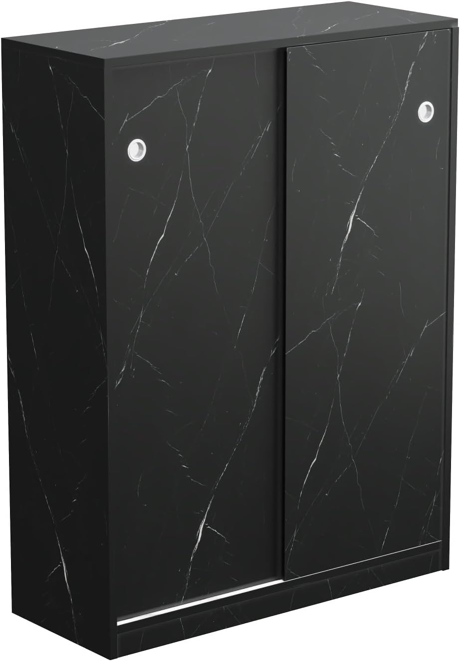 Modern Shoe Cabinet with Sliding Door, Saving Space Storage Cabinet for Entryway Hallway,for Kitchen Home