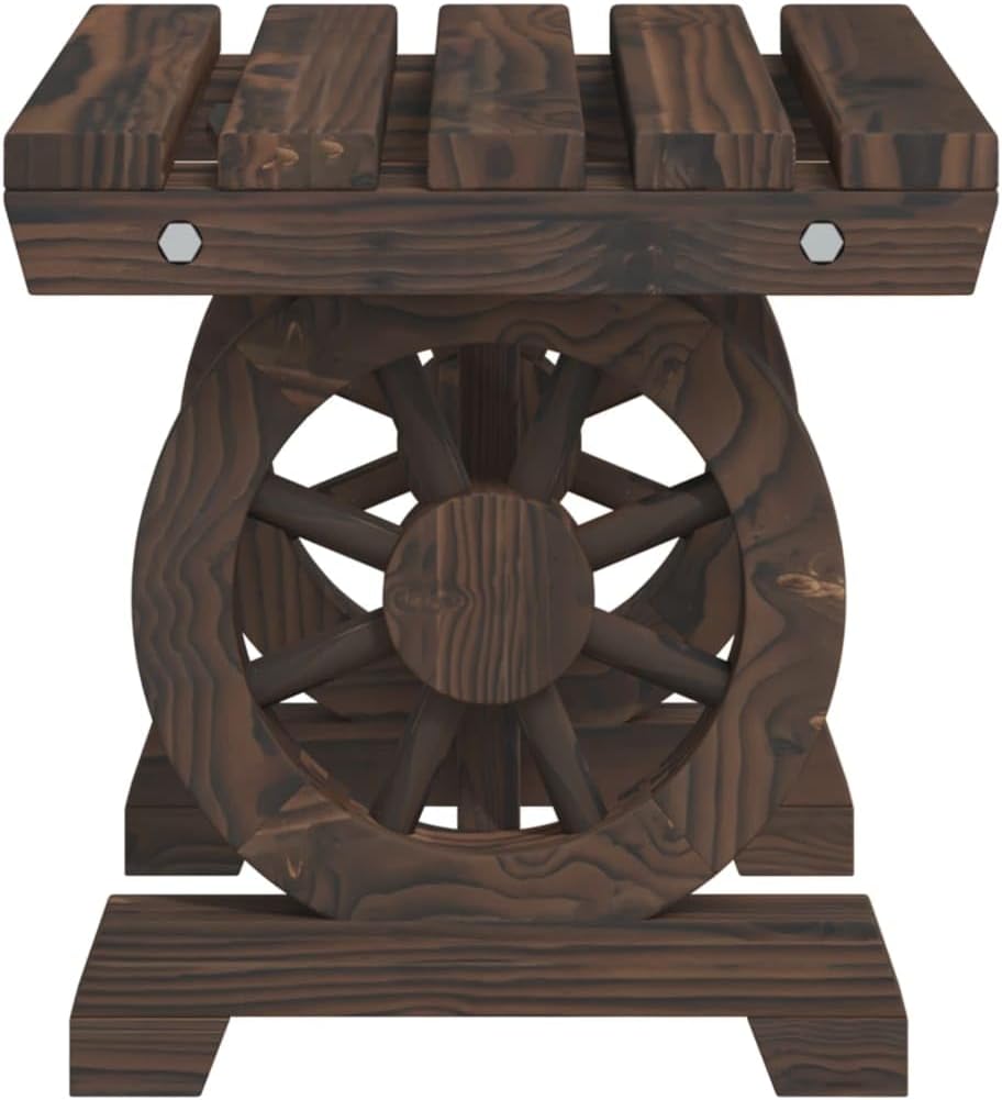 vidaXL Garden Footrest 2 Pieces Solid Wood Fir, 3207134