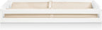 Multi Purpose Changing Table White,Natural