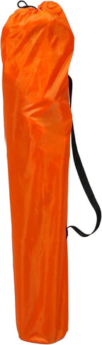 Four-fold Camping Chair with Cup Holder, Bright Orange.