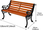 Patio Benches for Outdoors Outdoor Park Scenic Landscape Stool, Modern Leisure Chair for Backyard, Suitable for, Garden Garden Benches for Outdoors