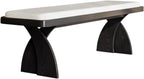Modern Retro Wooden Long Bench at The Foot of The Bed in The Bedroom Dressing Room or Home for Changing Shoes Entryway(XS)