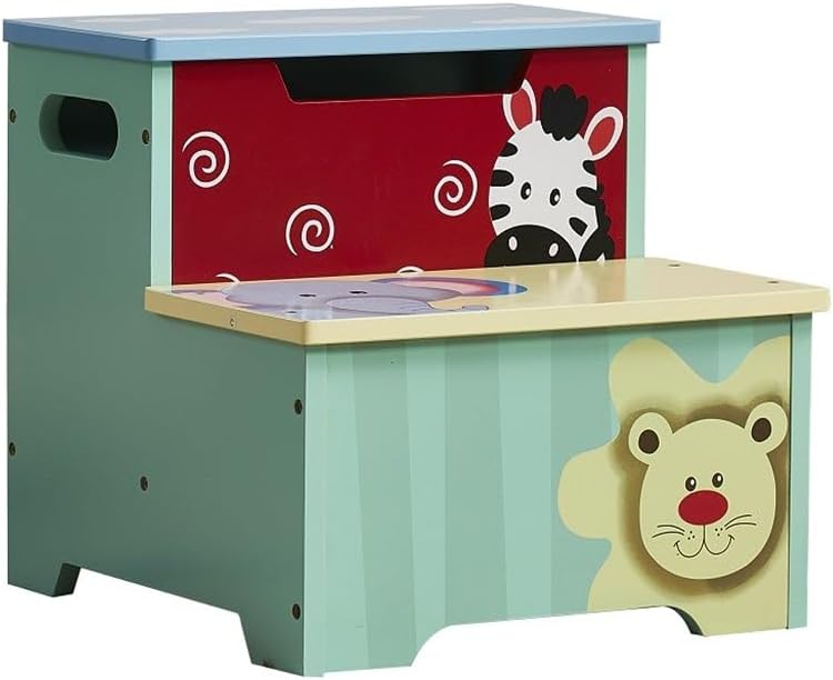 Funnel Joseph Boys Blue Animal Step Stool