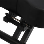 Adjustable Kneeling Chair with Back Support Ergonomic Design for Posture Correction in Office Home Environment Leather Cushion and Steel Frame