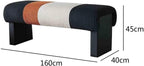 Modern Bed end Bench Bedroom Living Room Dressing Shoe Changing Entryway(Large)