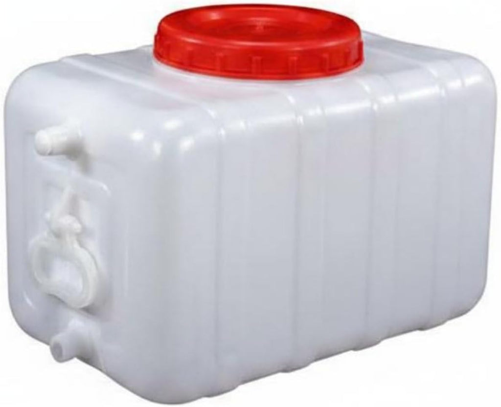 Food Grade Water Jug Thickened Material Rectangular Water Container Pressure Resistant for Emergency Preparedness