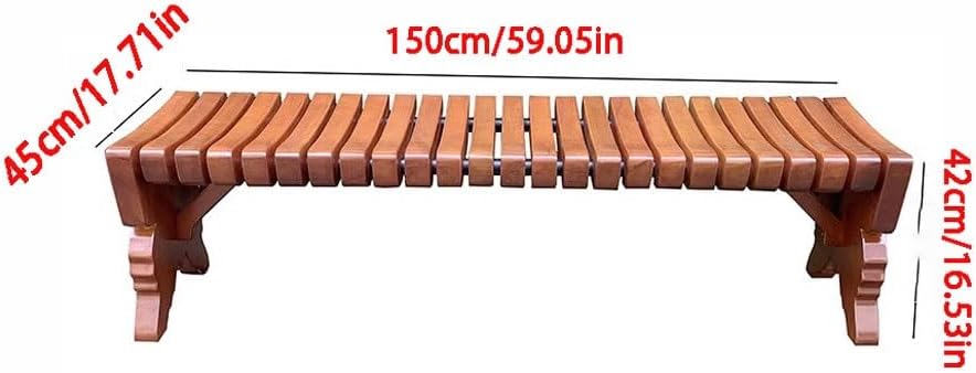 Patio Benches for Outdoors Park Bench, Outdoor, Leisure Public Seat, Square Chair, Garden, Pineapple Grid Garden Benches for Outdoors